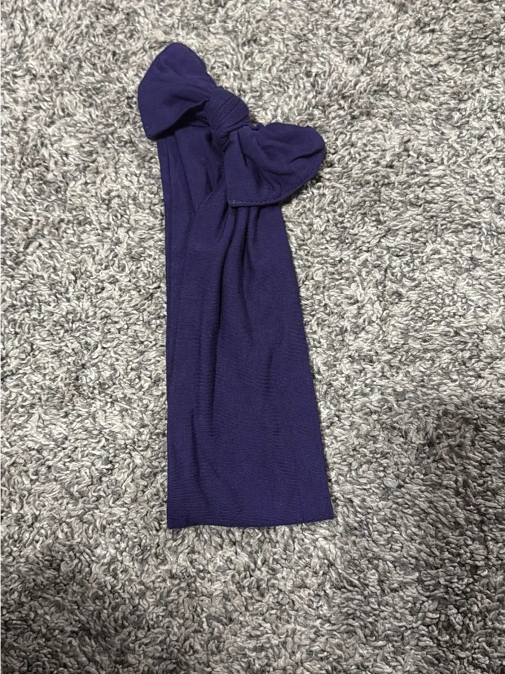 Kyte BABY Eggplant Bow Headband